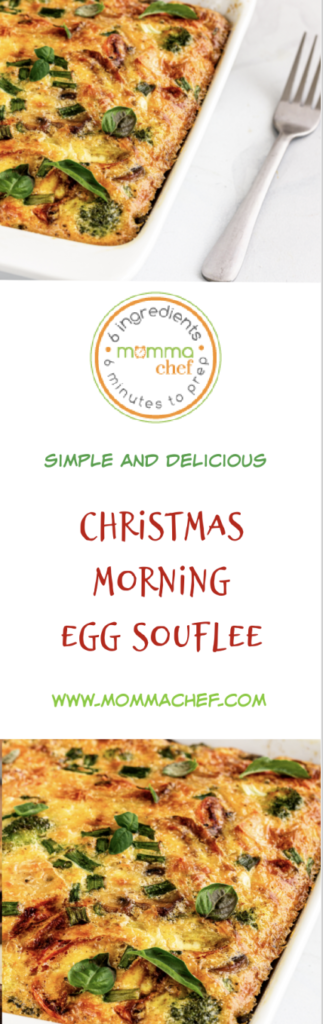 Christmas morning Egg Soufflé