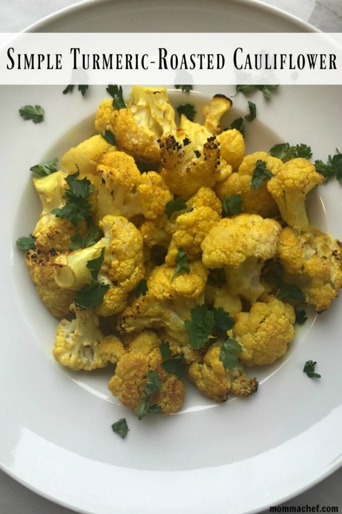Easy and Delicious Turmeric-Roasted Cauliflower Recipe