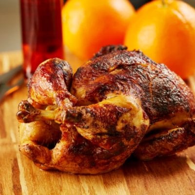 Super Quick and Easy Whole Roasted Chicken
