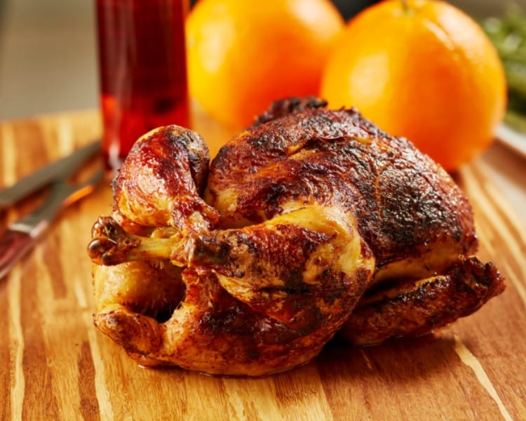 Simple Roasted Chicken - Cook2eatwell