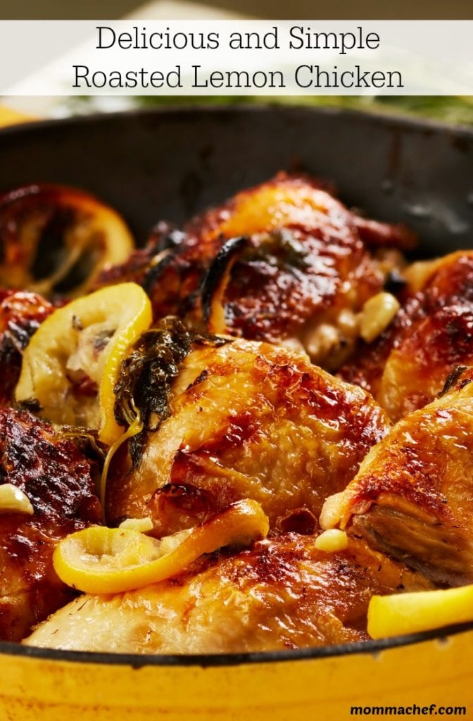 Super Quick and Easy Roasted Lemon Chicken Recipe