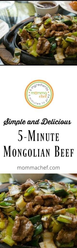 Quick and Easy Mongolian Beef