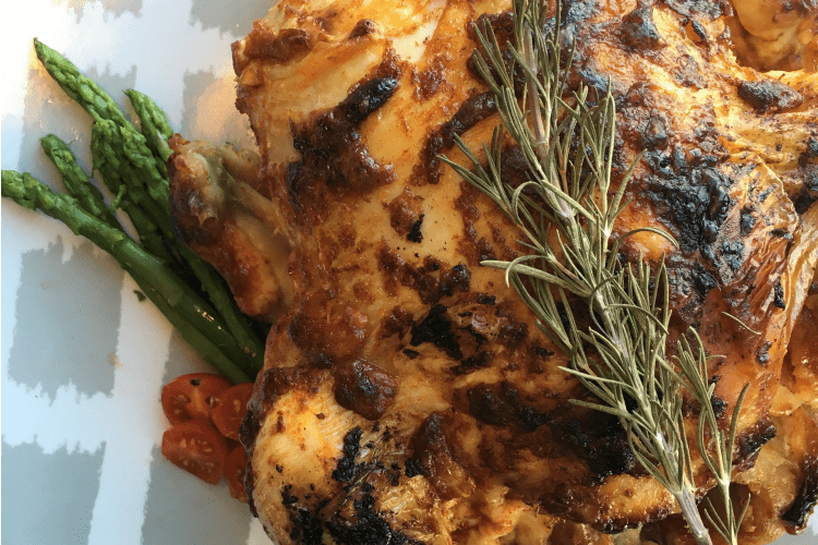 Simple and Delicious Roasted Rosemary Chicken