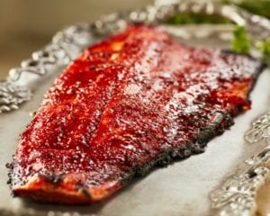 Fabulous 3 Ingredient BBQ Salmon - Momma Chef