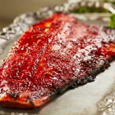 Fabulous 3 Ingredient BBQ Salmon