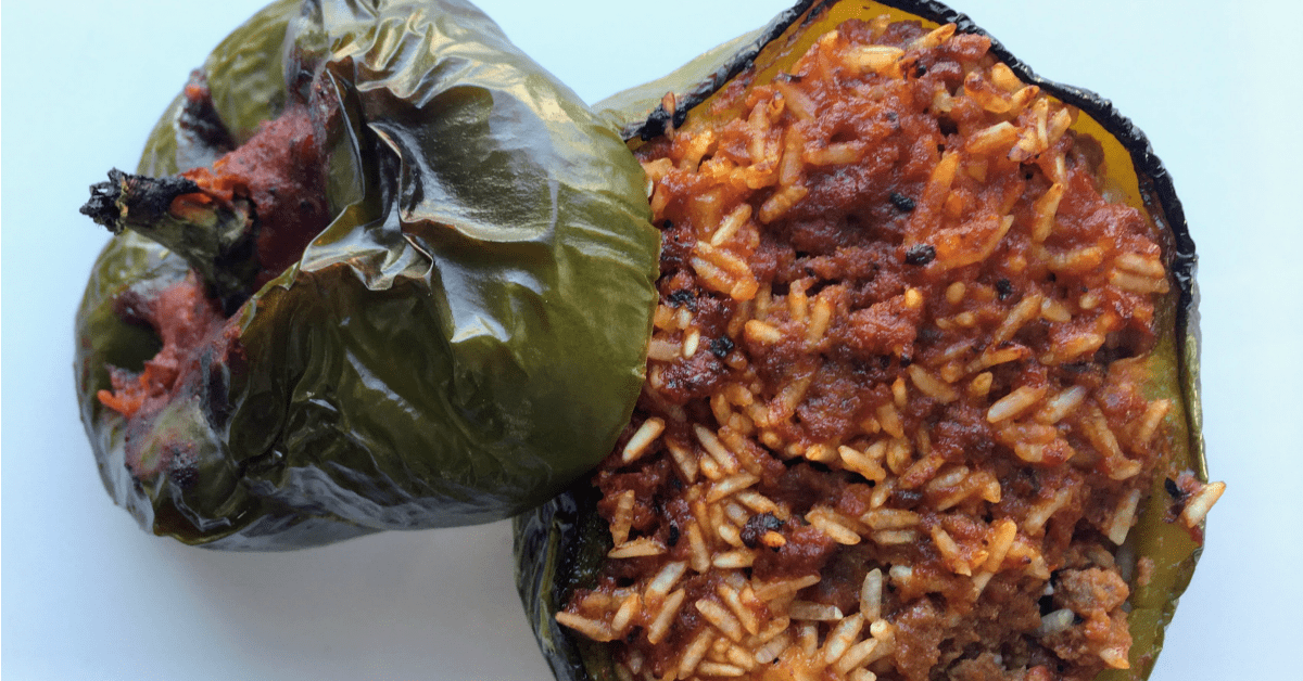 Deliciously Easy Stuffed Peppers - Momma Chef