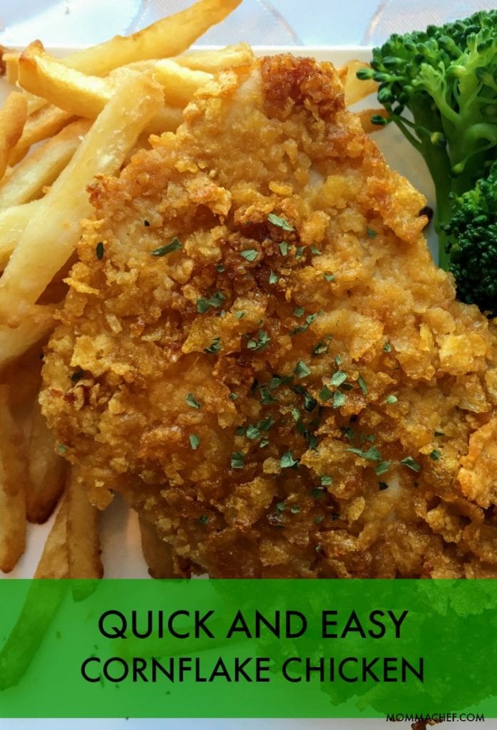 Quick and Easy Crispy Cornflake Coated Chicken Recipe a Kids' Favorite