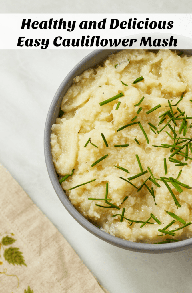Healthy and Easy Cauliflower Mashed Potatoes Recipe