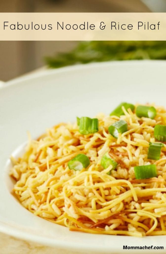 Quick and Easy Noodle and Rice Pilaf Recipe