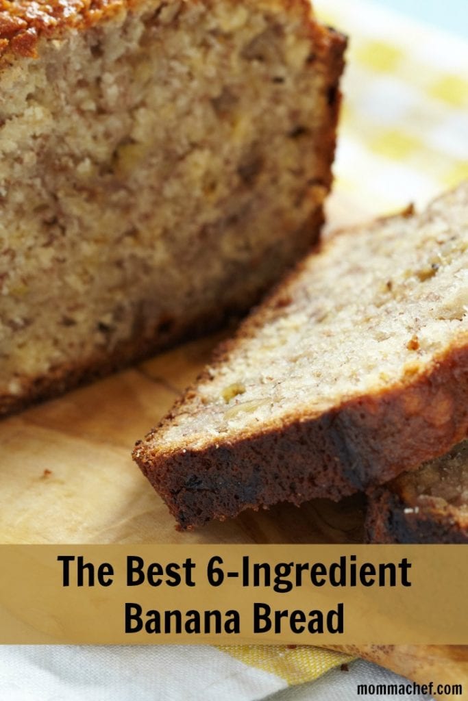 The Best Easy Kid-Approved 6-Ingredient Banana Bread Recipe