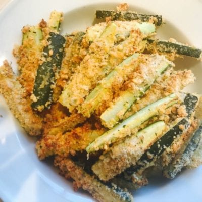 Healthy Baked Zucchini Fries