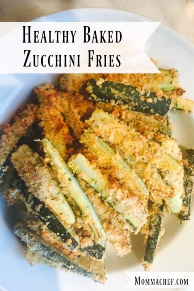 Healthy Baked Zucchini Fries - Momma Chef