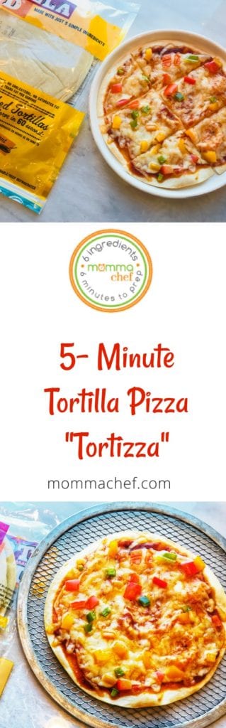 Tortizza ou pizza tortilla - ChezCachou