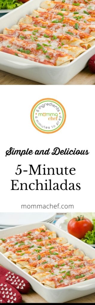 Simple and Delicious Vegetarian Enchiladas 