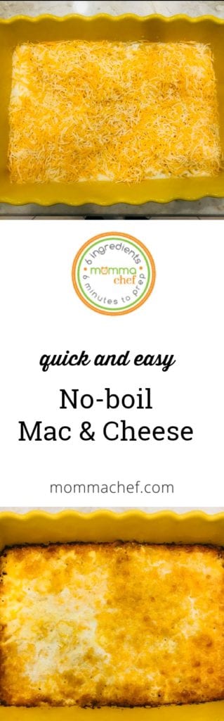 Quick and Easy No-Boil Mac and Cheese