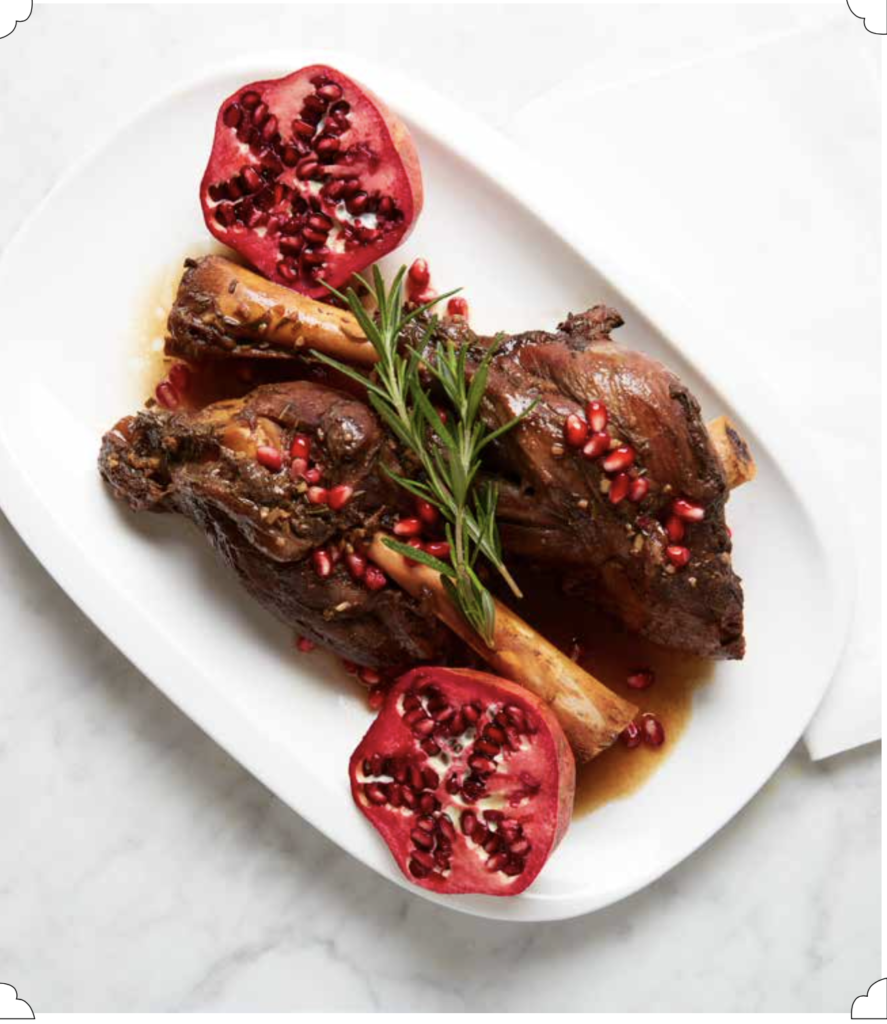 Pomegranate Glazed Lamb Shank