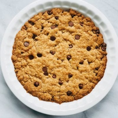The Easiest Chocolate Chip Cookie Pie Recipe