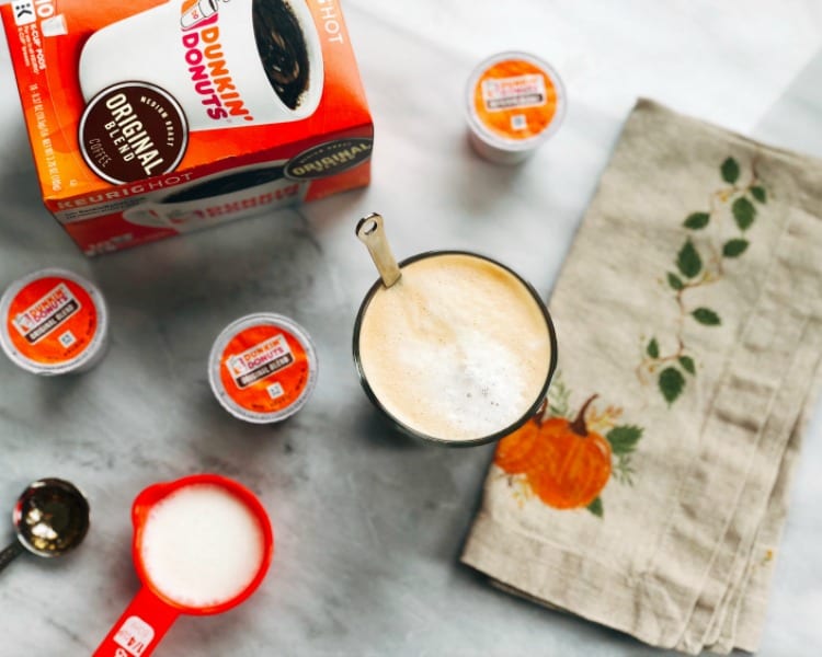 Keto-friendly Hazelnut Latte