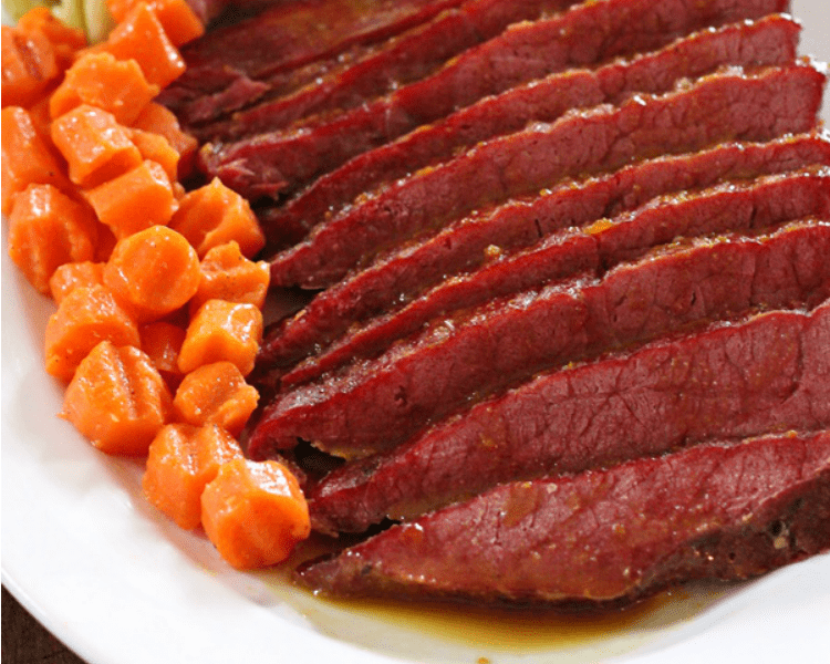 Quick and Easy Honey Glazed Corned Beef