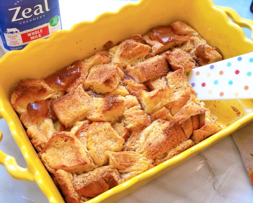 Quick and Easy Brioche French Toast Casserole