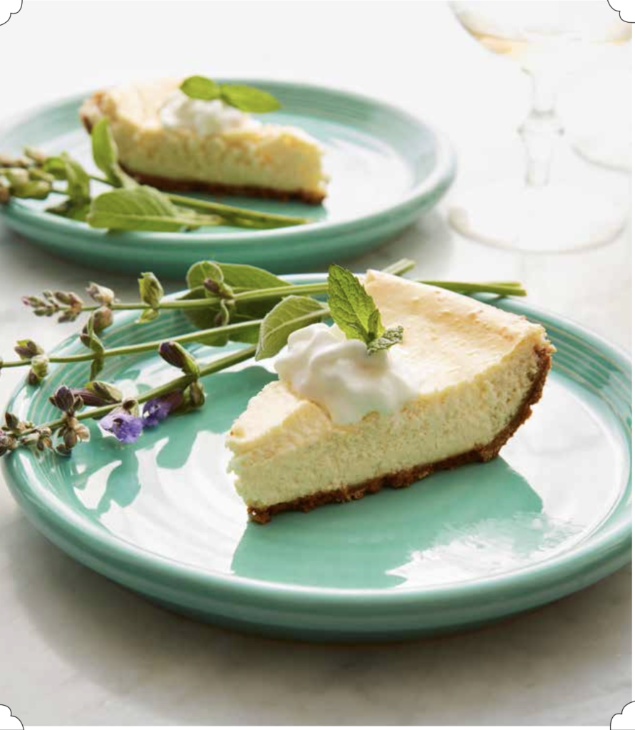 NEW YORK–STYLE CHEESECAKE