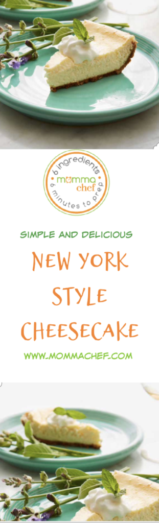 NEW YORK STYLE CHEESECAKE