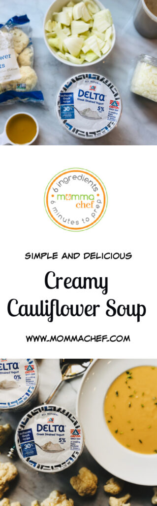 Quick and Easy Cauliflower Soup