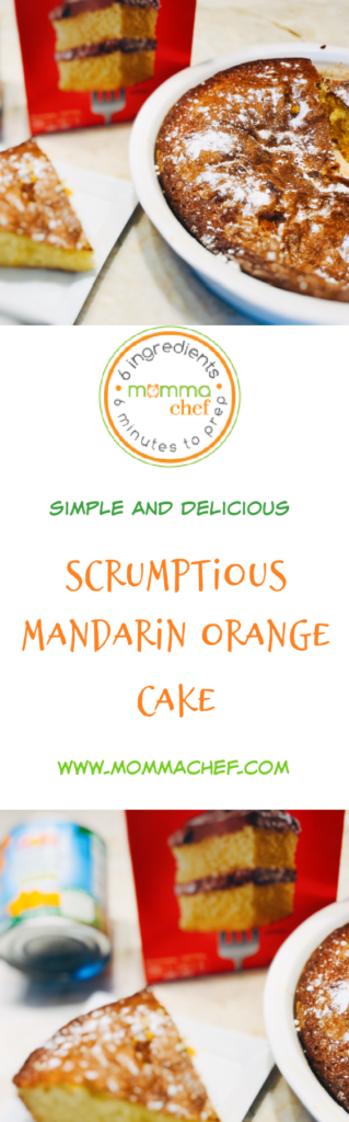 SCRUMPTIOUS MANDARIN ORANGE CAKE
