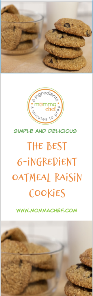 Crispy Easy Oatmeal Raisin Cookies