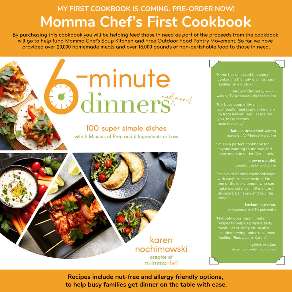 Momma Chef Cookbook Feed Those in Need